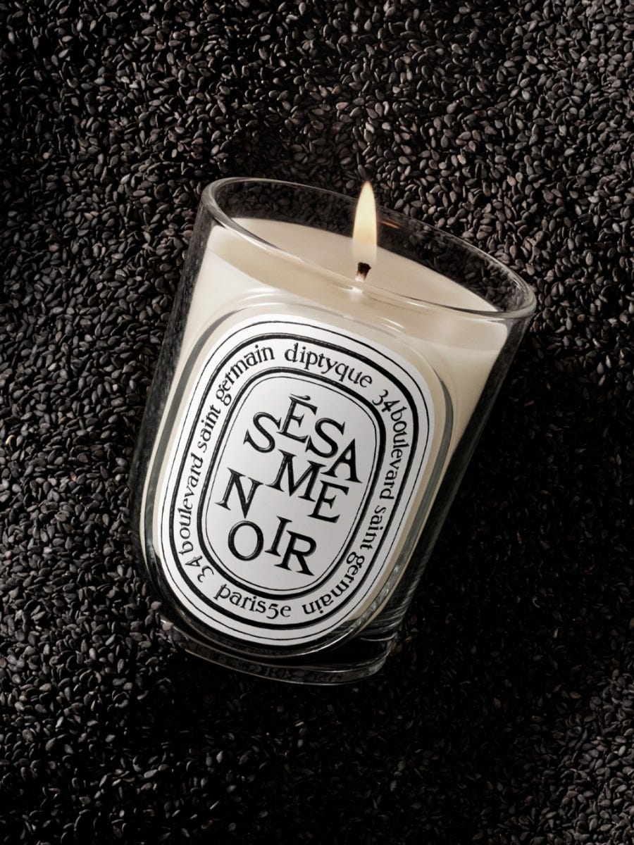 Sésame Noir (Black Sesame) - Classic Candle | Diptyque Paris