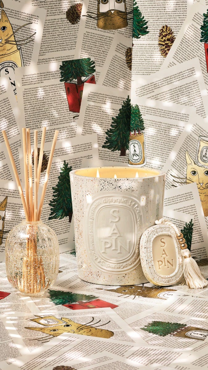 Sapin (Pine Tree) - Wax Oval | Diptyque Paris