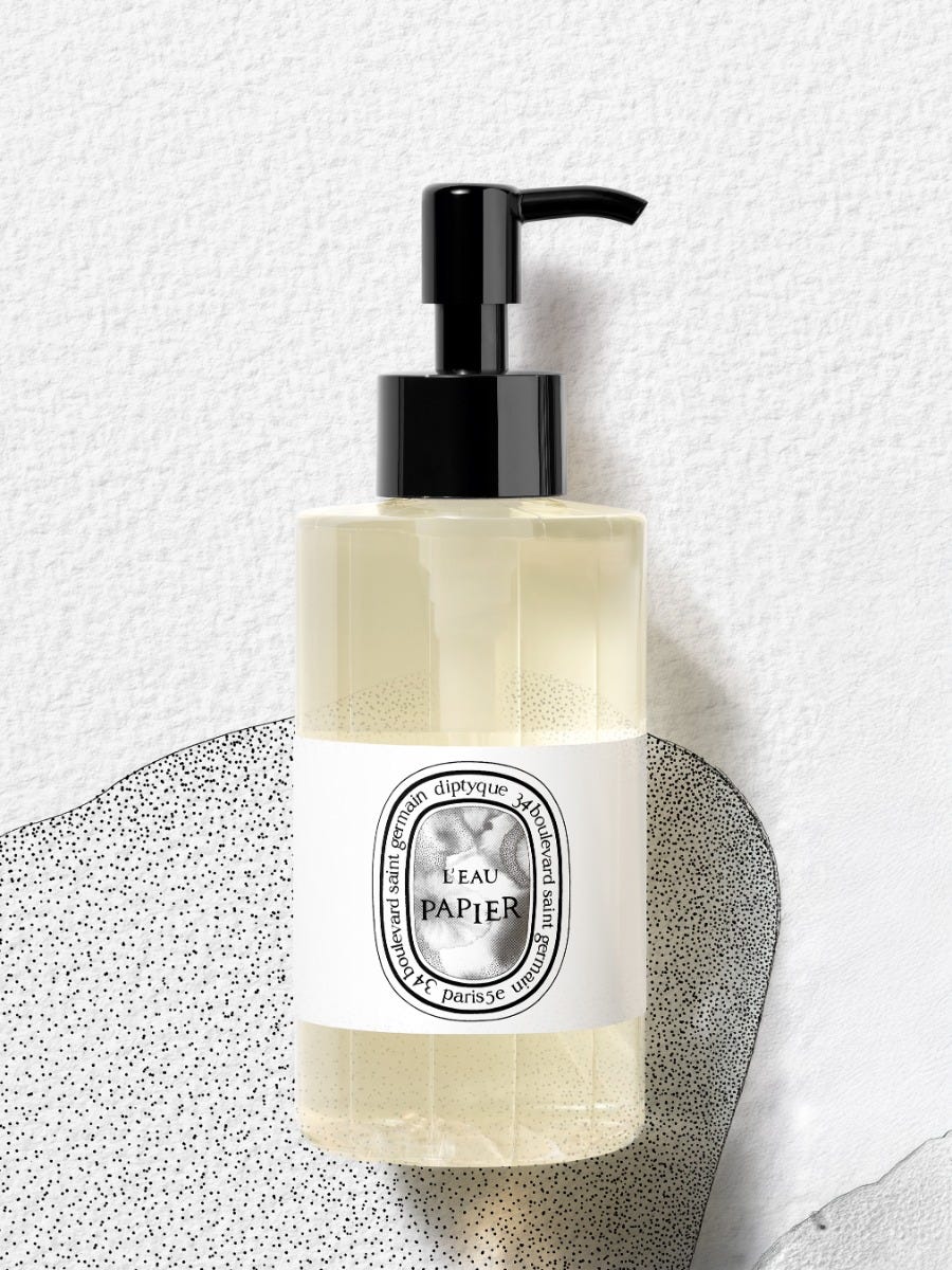 L'Eau Papier - Perfumed cleansing body gel | Diptyque Paris