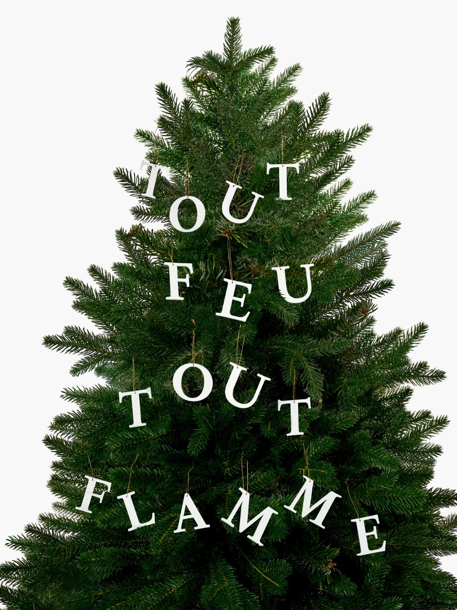 レター オーナメント - トゥ・フ・トゥ・フラム