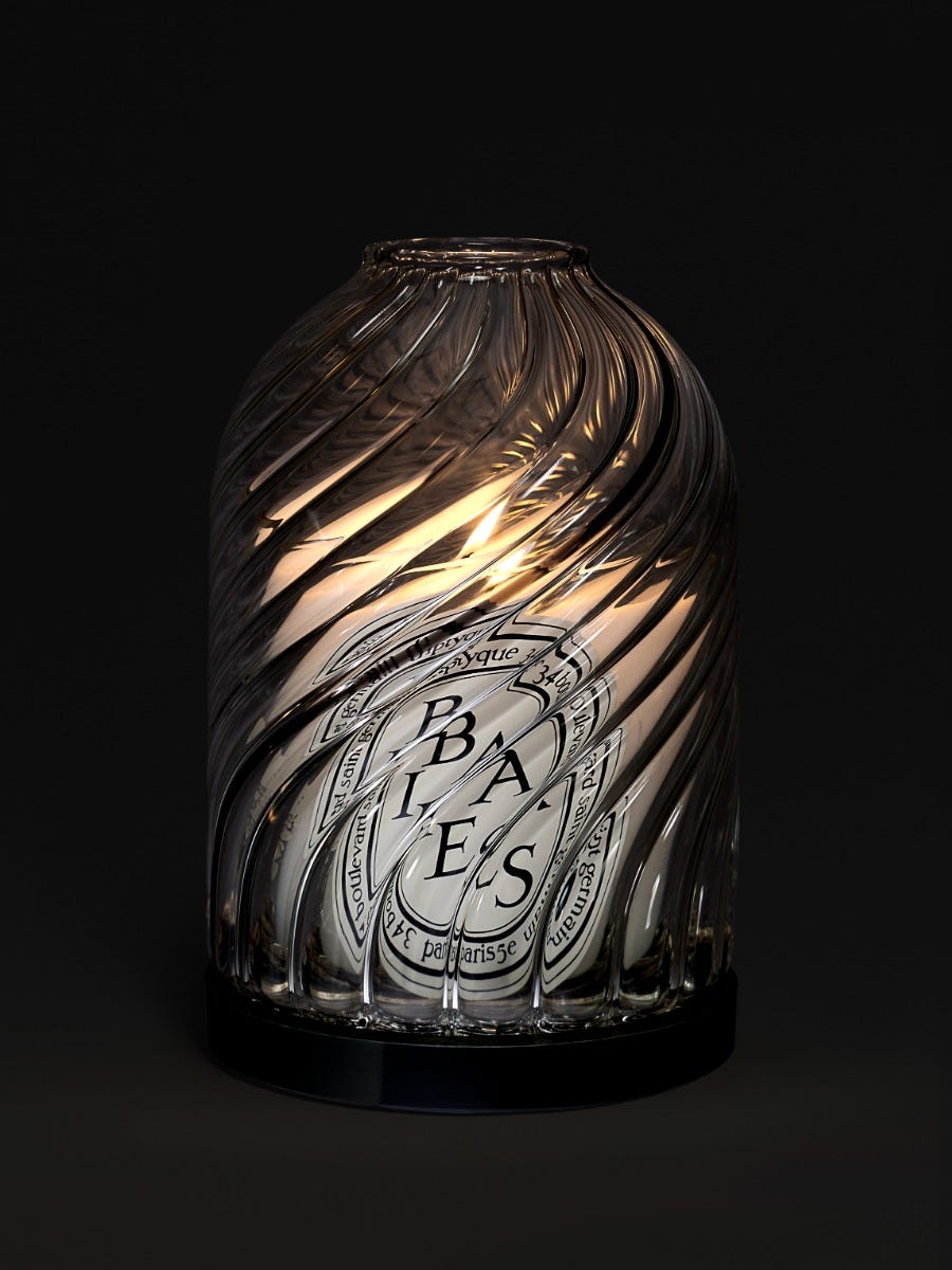 【美品】ディプティック キャンドルホルダー トルサード 190g用 キャンドルホルダー トルサード | Diptyque Paris