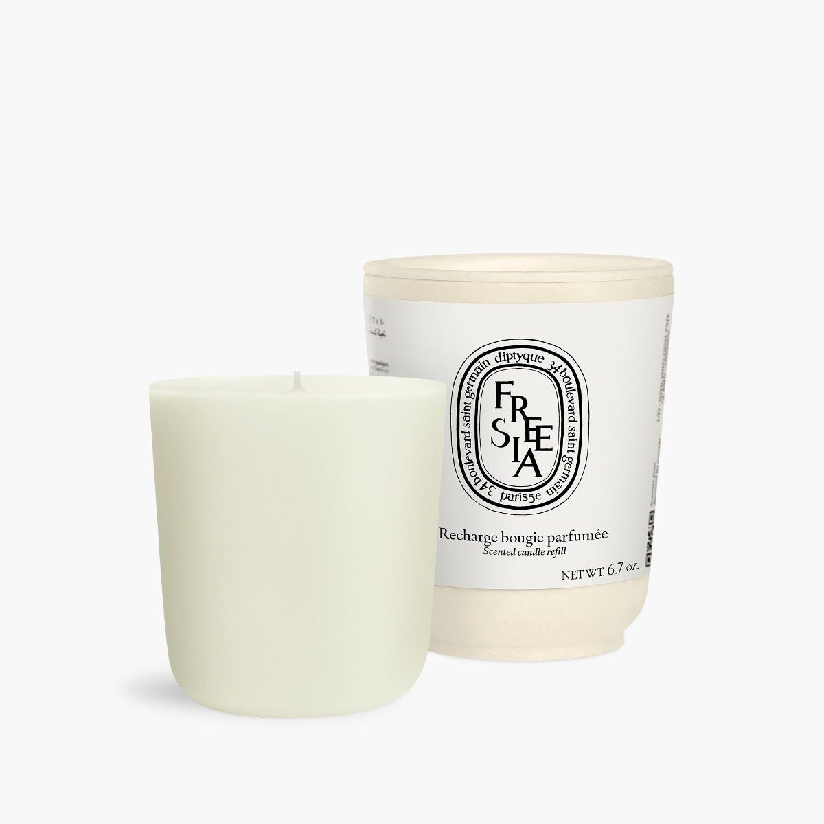 diptyque Freesia アロマキャンドル 190g Freesia - Refill for classic candles | Diptyque Paris