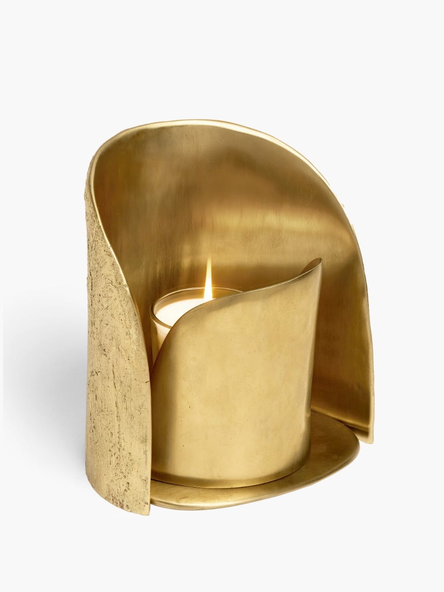 Bronze Reflector - For classic and medium candles