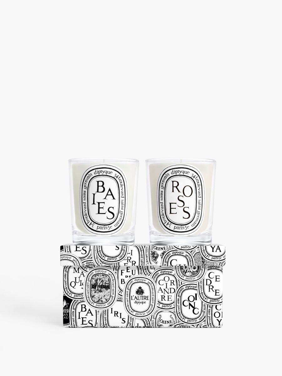 Set of 2 classic candles