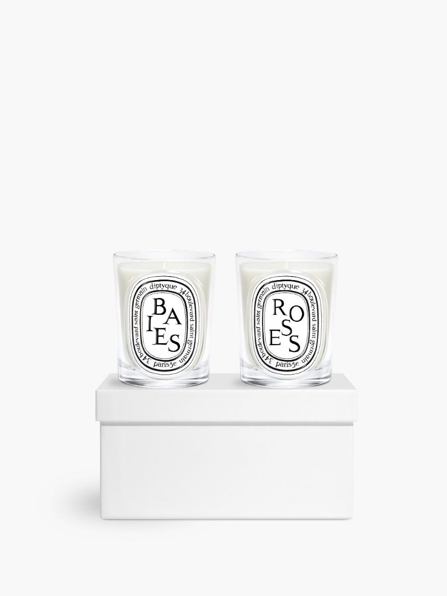 Set of 2 classic candles - To compose