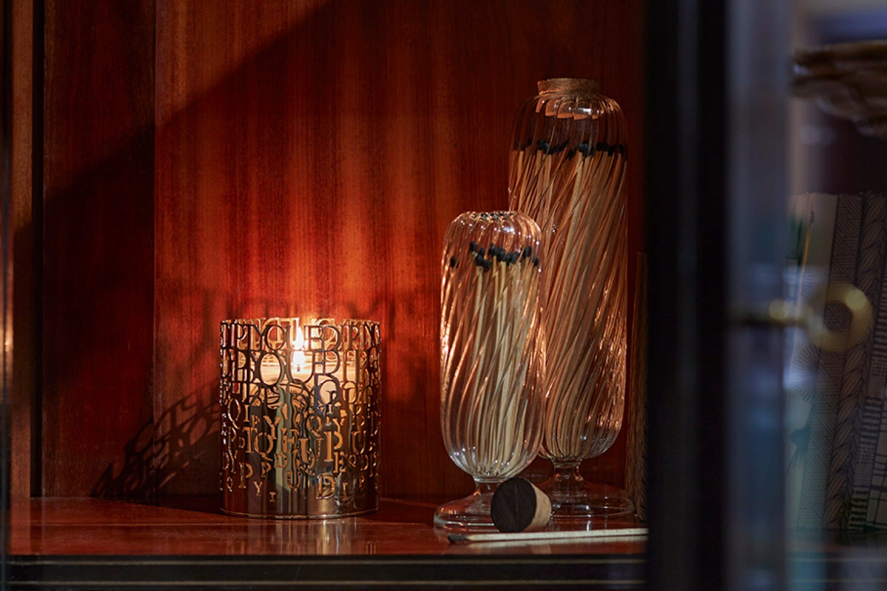 diptyque × sergiotto スティックホルダー 大理石 マーブル キャンドルホルダー トルサード S | Diptyque Paris