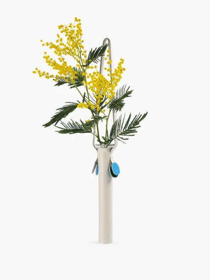 Traveling single-stem vase