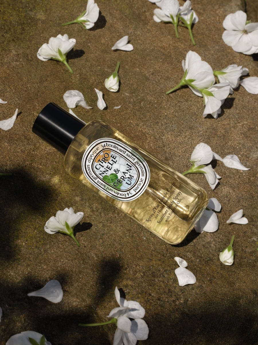 限定版 サマーボディスプレー - シトロネル & ゼラニウム | Diptyque Paris