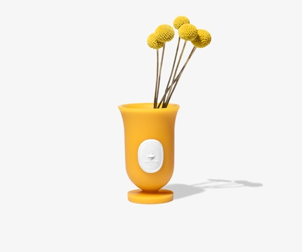 Vase médicis jaune - Petit modèle