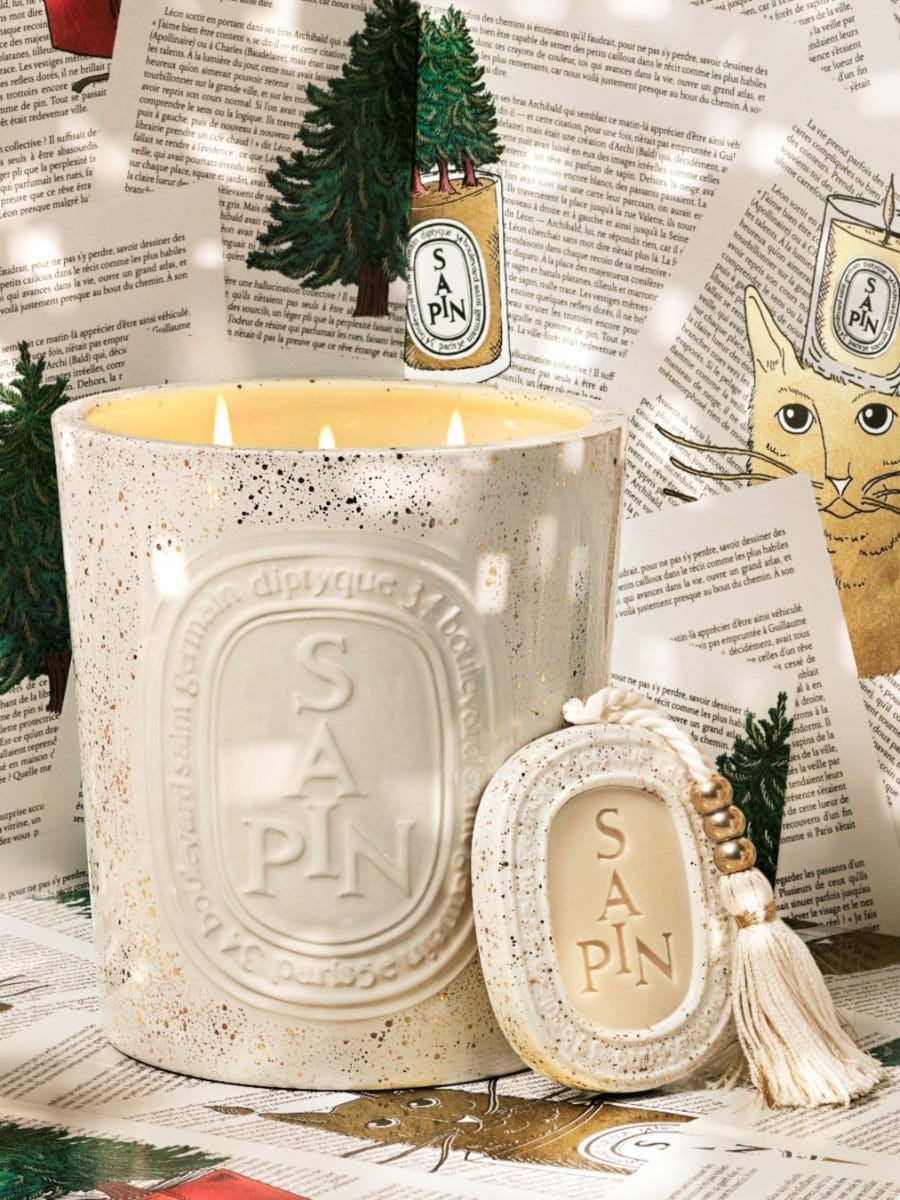香りのオーバル　Sapin diptyque Sapin (Pine Tree) - Wax Oval | Diptyque Paris