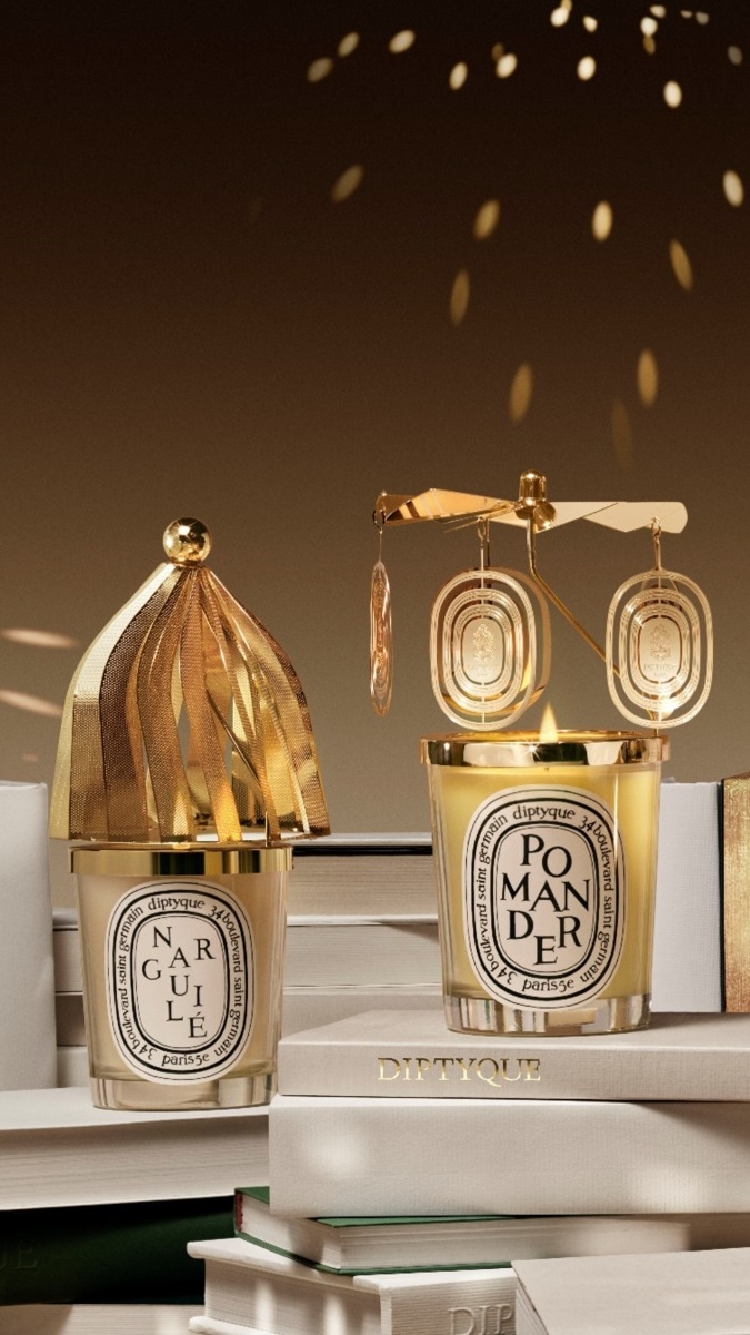 Holiday Lantern For classic candle Diptyque Paris