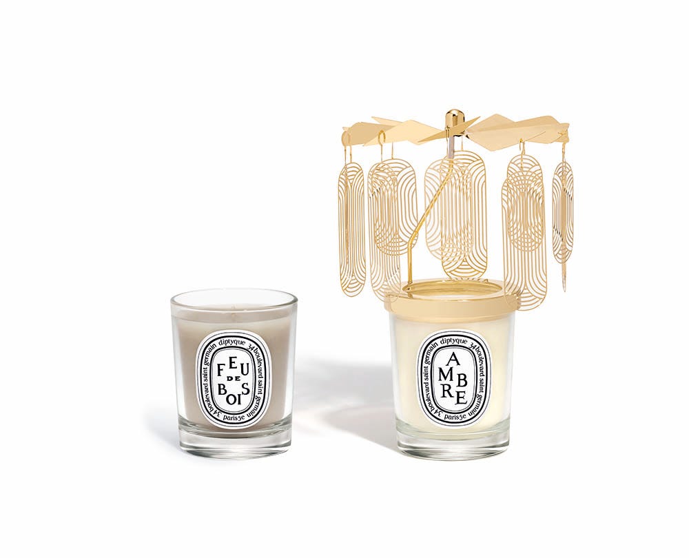 DIPTYQUE カルーセル＆ミニキャンドル コフレ ローズ ミモザ 限定版