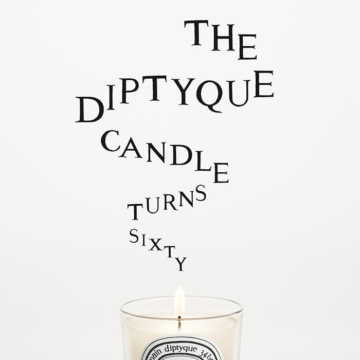 Celebrate 60 years of the Diptyque Candle