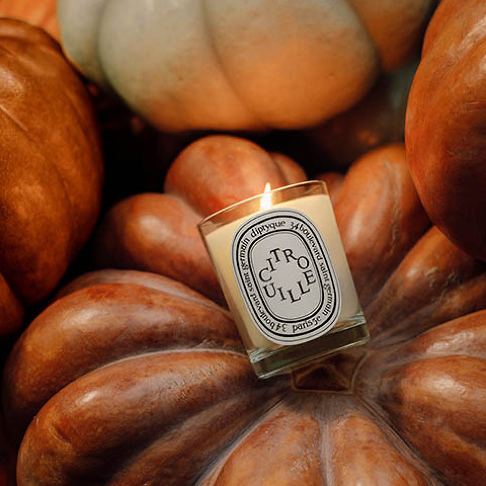 Candle Citrouille