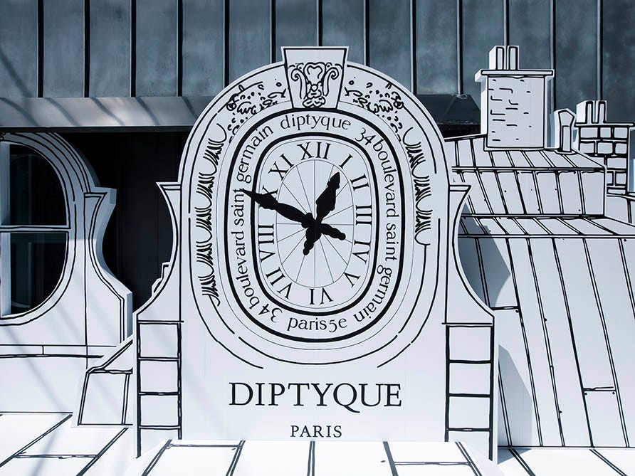 ON THE ROOFS OF DIPTYQUE'S PARIS