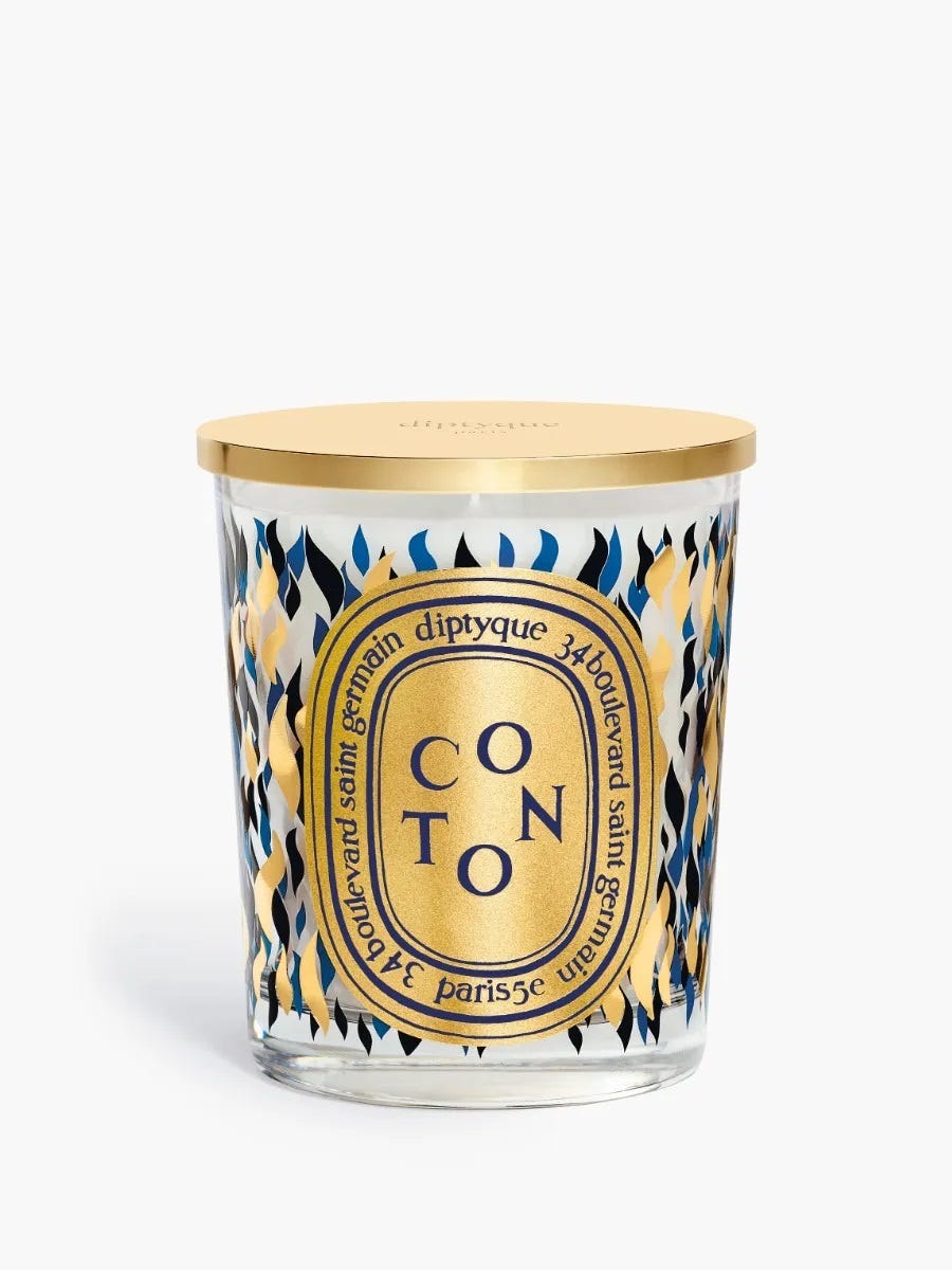 diptyque キャンドル コトン 限定品